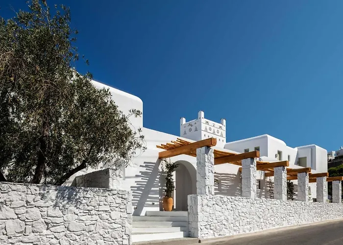 Mykonos Town Pet Friendly Lodging and Hotels near Kapari Beach