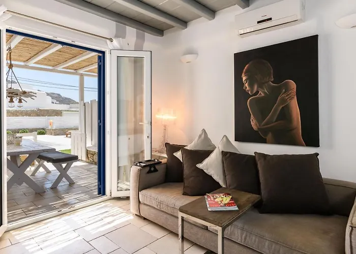 Pet friendly Ornos Beach House