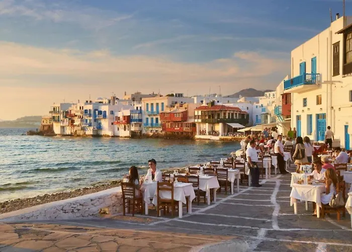 Unique Sea View Mykonos Villa Mykonos Town