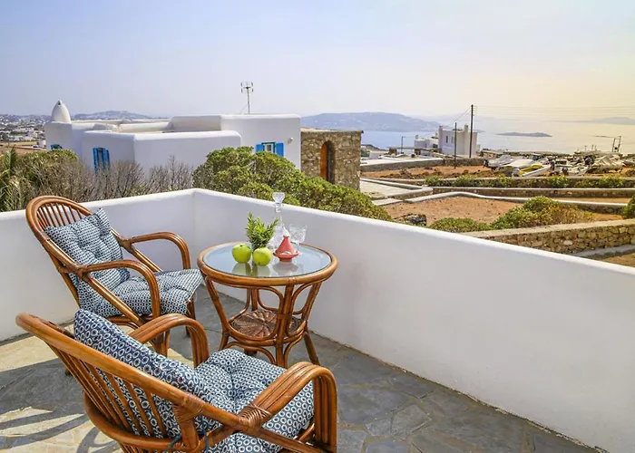 Unique Sea View Mykonos Villa Mykonos Town
